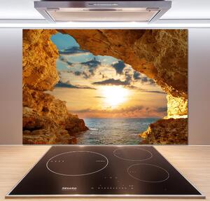 Panel do kuchyně Jeskyně nad mořem pksh-62368533