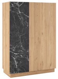 Marckeric Komoda Dione 90 x 40 cm s dubovým dekorem