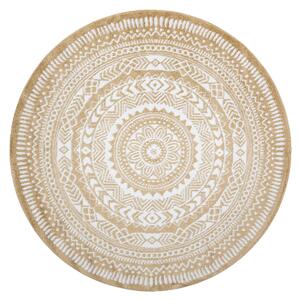 Kusový koberec Napkin gold kruh-160x160 (průměr) kruh