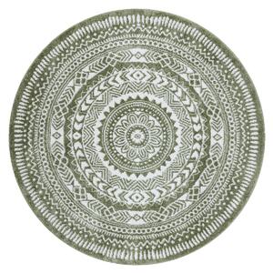 Dywany Łuszczów Kusový koberec Napkin green kruh - 120x120 (průměr) kruh cm