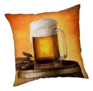 Jerry Fabrics Polštářek Pivo, 40 x 40 cm