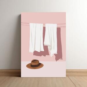 Obraz na plátně Pastelové leno - Moderní motiv - 60x90 cm