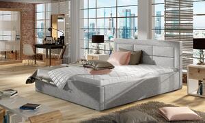 Moderní postel Rono, 180x200cm, šedá Savana