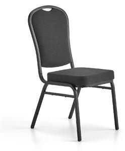 AJ Produkty Židle HARTFORD, černá/tmavě šedá