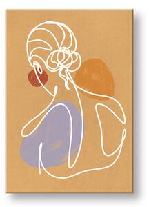 Obraz na plátně RASTLINES 005 - 40x60 cm