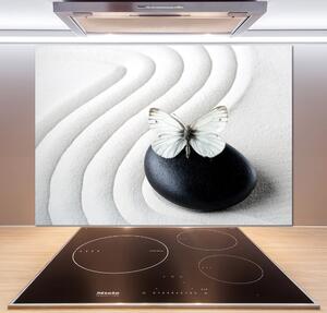Panel do kuchyně Kámen zen a motýl pksh-62915953