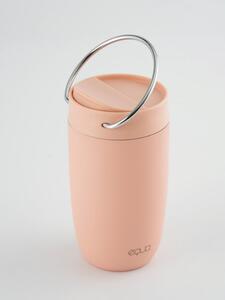 Sada 2 EQUA produktů Cup Rosé 300 ml + Cup Black 300 ml - termohrnky z nerezové oceli