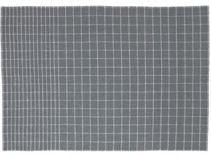 Nanimarquina Koberec Tiles 2, tmavě šedý, 100% recyklované PET Rozměr: 170x240 cm
