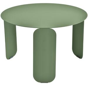 Kaktusově zelený kovový zahradní konferenční stolek Fermob Bebop 60 cm