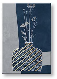 Obraz na plátně KVĚTINY VE VÁZE 001 - 40x60 cm