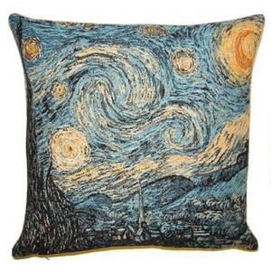 Gobelínový povlak na polštář - STARRY NIGHT by Vincent van Gogh