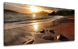 Obraz na stěnu PANORAMA ZÁPAD SLUNCE - 30x60 cm