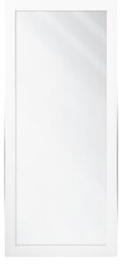 Zrcadlo v bílém matném rámu SLIM 47,5 x 107,5 cm