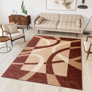 Makro Abra Kusový koberec CHEAP 3707A Hnědý Rozměr: 130x190 cm