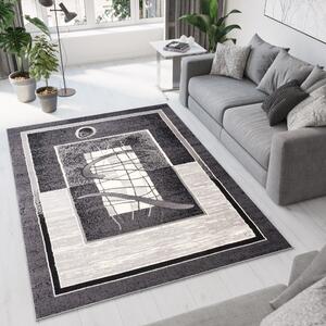 Makro Abra Kusový koberec CHEAP 5118B tmavě šedý Rozměr: 250x350 cm
