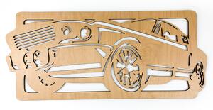 Dřevěná nástěnná dekorace Auto Ford Mustang