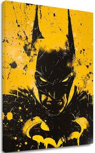 Obraz DARK KNIGHT na plátně | dotaženo rukou umělce - 60x90 cm