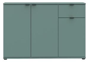 Komoda Ganymede, šalvějově zelená, š: 120 cm