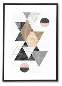 Nástěnný plakát Zlomená deformace / Dan Johannson - 21x30 cm