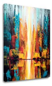 Malovaný obraz na stěnu ABSTRAKT 1 díl - 60x90 cm