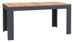 Rozkládací stůl tmavě modrý 160 cm