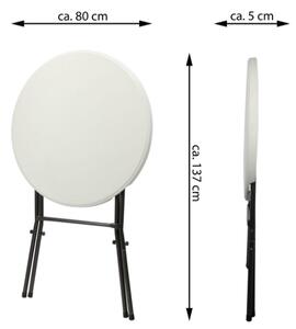 Párty stolek BISTRO vč. elastického potahu, antracit