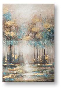 Malovaný obraz na stěnu STROMY 1 díl YOBCWFTR087 - 80x120 cm - 80x120 cm