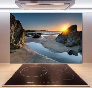 Panel do kuchyně Skály na pláži pksh-64210994