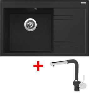 Akční set Sinks RIM 780 L Metalblack + baterie MIX 3 P GR