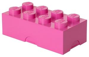 Růžový box na svačinu LEGO® Lunch 20 x 10 cm
