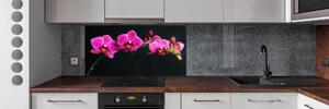 Skleněný panel do kuchynské linky Orchidej pksh-64284743