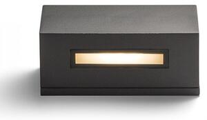 Svítidlo WOOP nástěnná antracitová 230V R7s 60W IP54 - RED - DESIGN RENDL