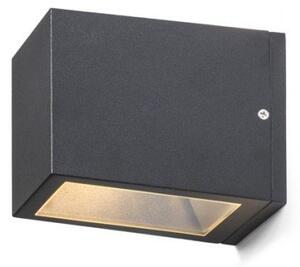 CABOX II nástěnná antracitová 230V E27 100W IP54 - RED - DESIGN RENDL