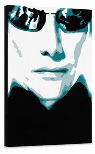 Ručně malovaný obraz POP Art MATRIX 1 kus, podložka - 60x40 cm