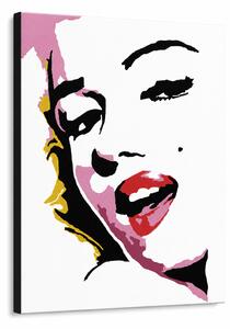Ručně malovaný obraz POP Art Marilyn Monroe 1 kus mon7 - 60x80 cm