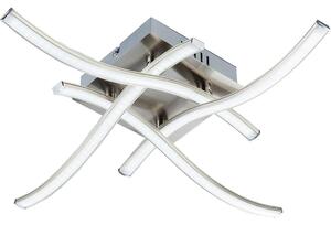 LED Stropní svítidlo 4xLED/2,6W/230V 3000K matný chrom