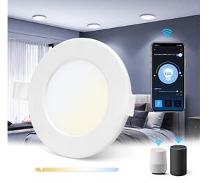 Aigostar - LED Stmívatelné podhledové svítidlo 6W/230V pr. 11,5 cm Wi-Fi