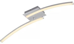 LED Stropní svítidlo 2xLED/6W/230V 3000K matný chrom