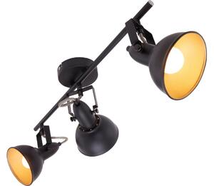 Bodové svítidlo 3xE14/40W/230V černá