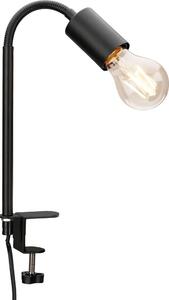 LED Lampa s klipem 1xE27/4,2W/230V 2700K černá