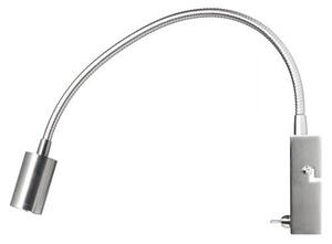 VERSA nástěnná matný nikl 230V LED 3W 40° 3000K, 240lm - RED - DESIGN RENDL