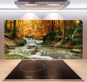 Panel do kuchyně Vodopád v lese pksh-64421594