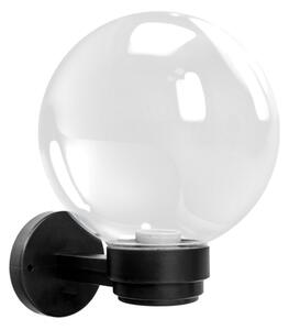 Brilagi - Venkovní nástěnné svítidlo HARBOR 1xE27/40W/230V IP33 černá/čirá