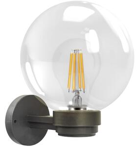 Brilagi - Venkovní nástěnné svítidlo HARBOR 1xE27/40W/230V IP33 antracit/čirá