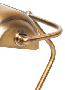 Klasická stolní lampa/notářka bronzová - Banker