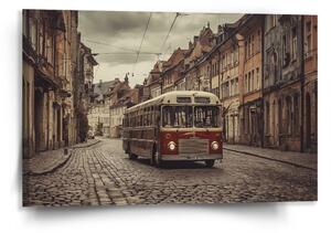 Sablio Obraz Historický autobus - 120x80 cm