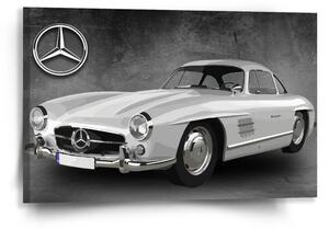 Sablio Obraz Mercedes-Benz 300 SL Šedé pozadí - 60x40 cm