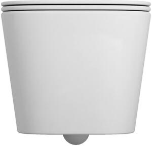 Invena Paros záchodová mísa závěsná Bez oplachového kruhu bílá CE90001W