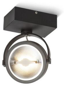 KELLY LED I nástěnná černá 230V LED 12W 24° 3000K - RED - DESIGN RENDL