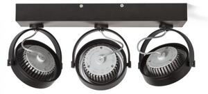 KELLY LED III nástěnná černá 230V LED 3x12W 24° 3000K - RED - DESIGN RENDL